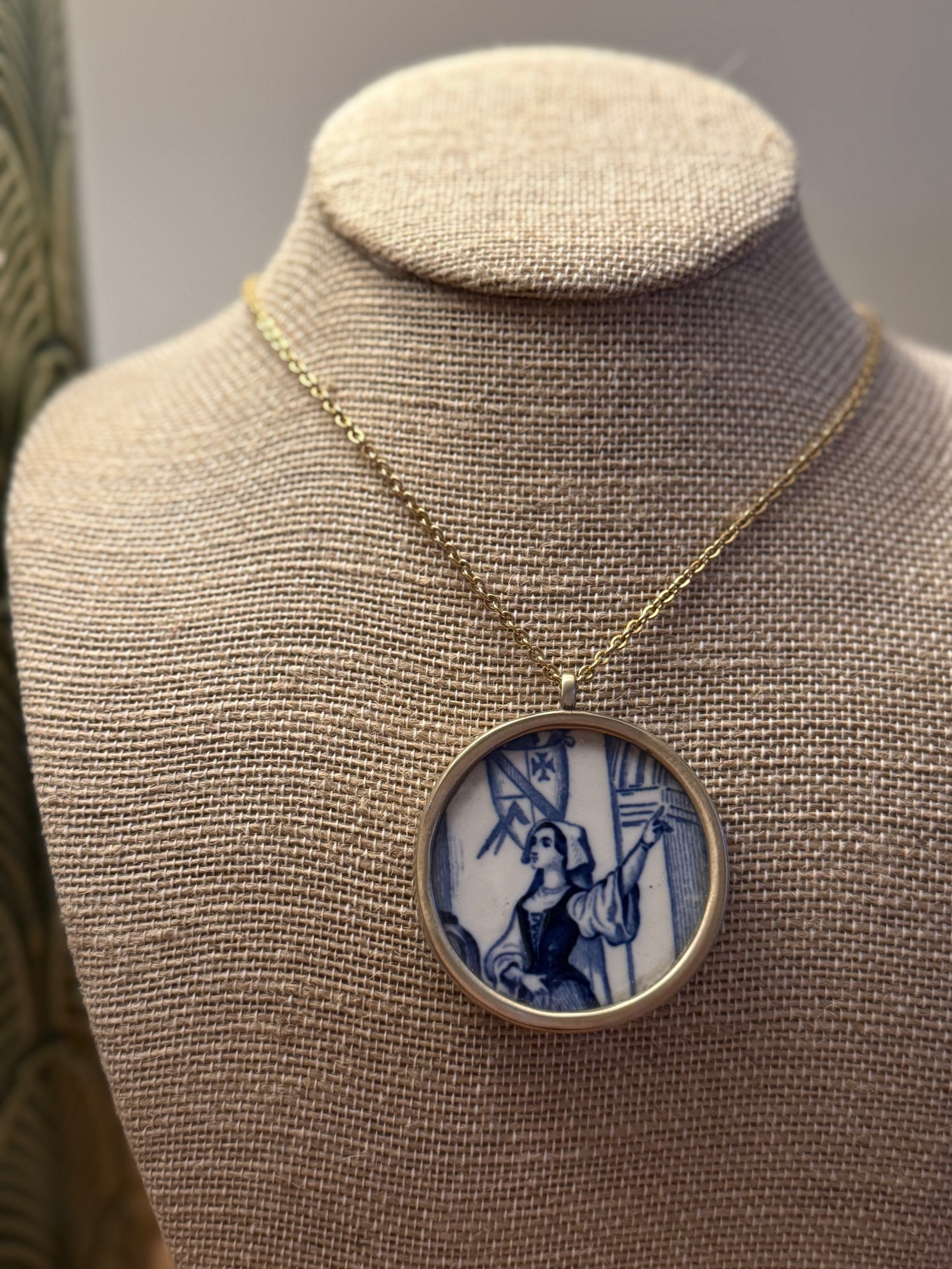 European Porcelain Necklaces (Large, 4.5cm)