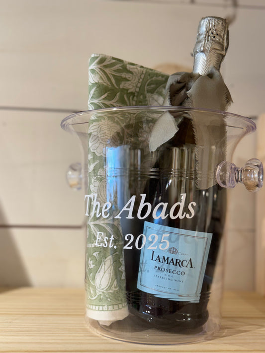 Customized Acrylic Ice Bucket