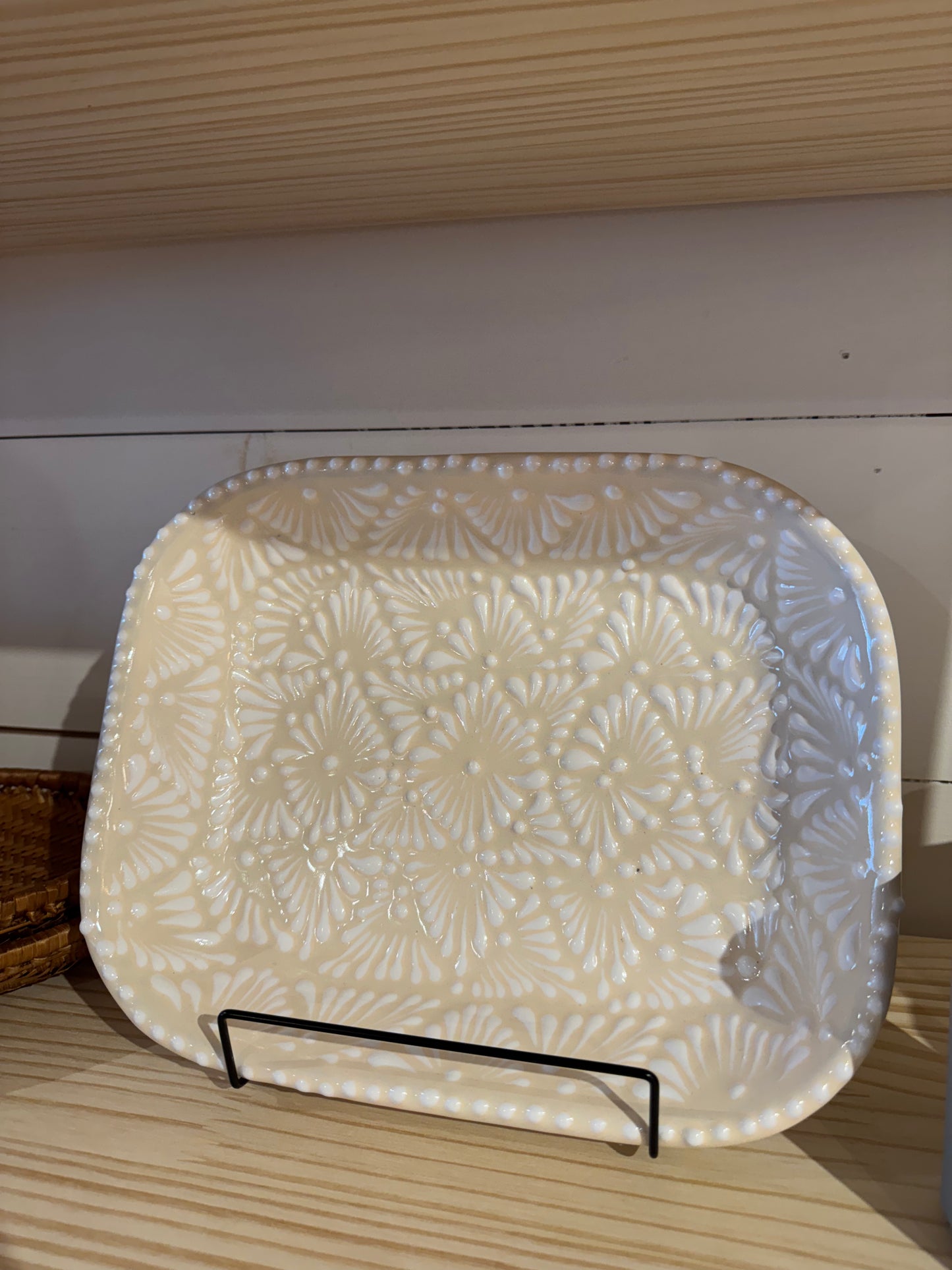 Handmade serving dish