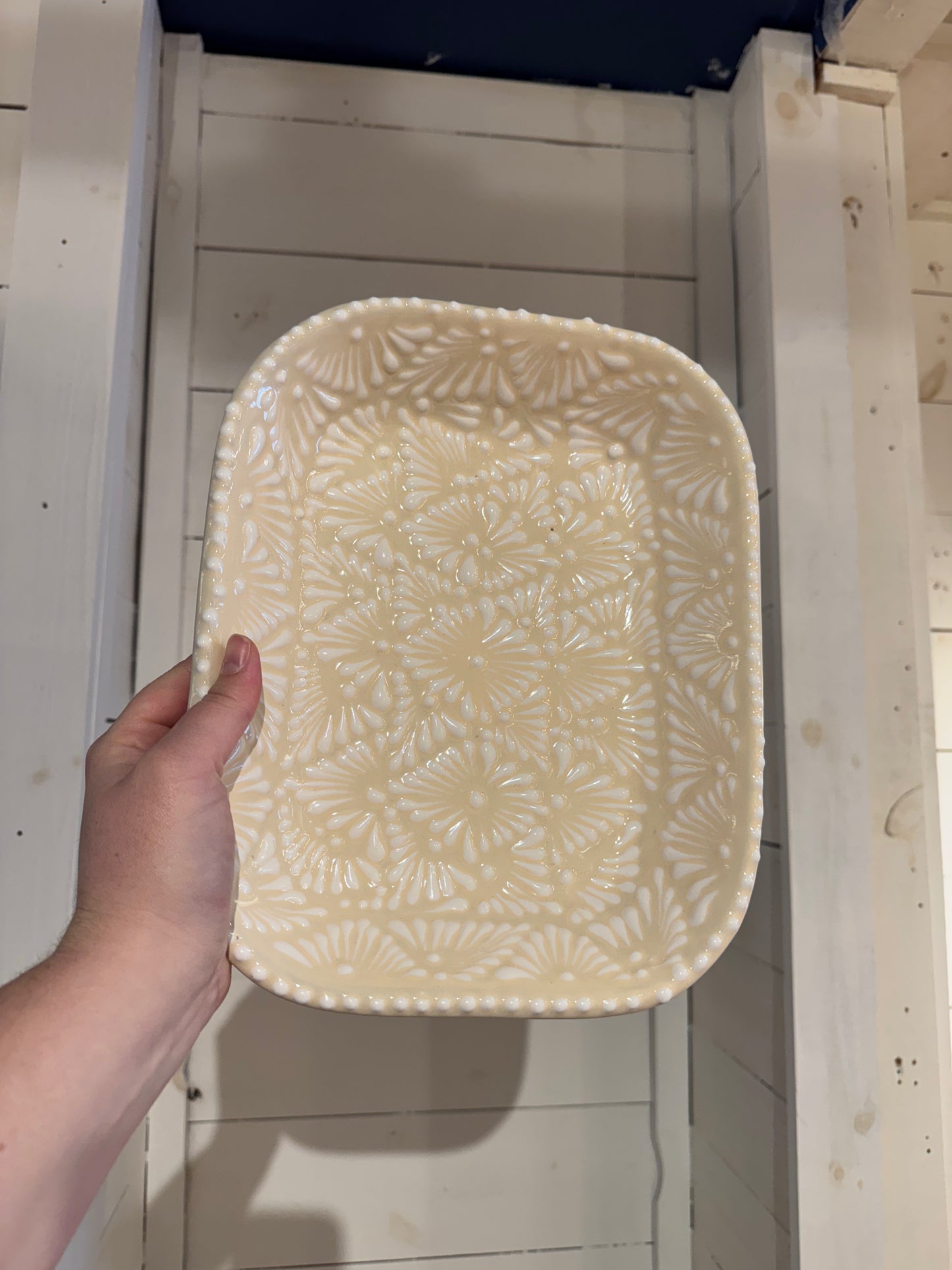 Handmade serving dish