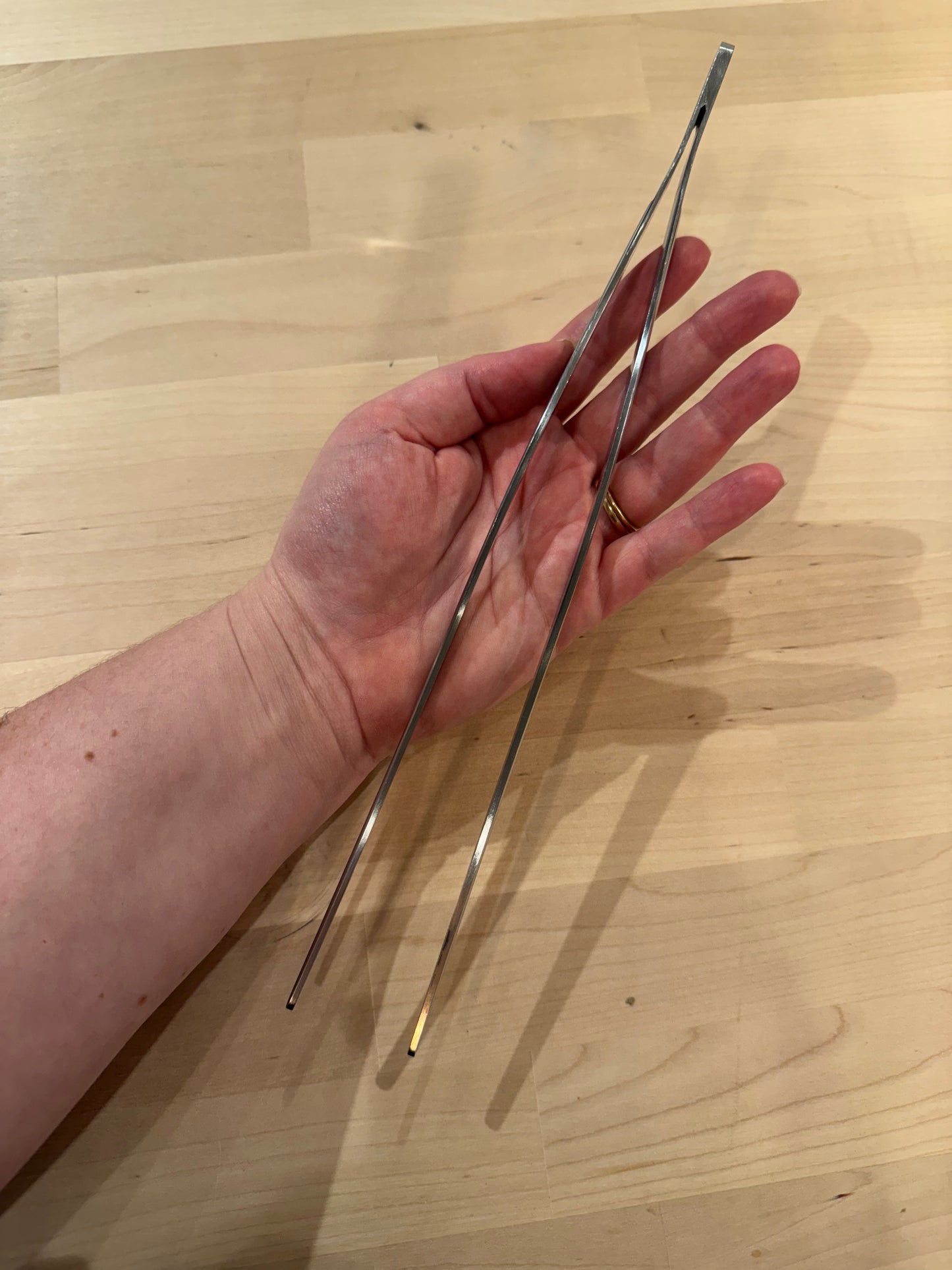 Straight Plating Tongs
