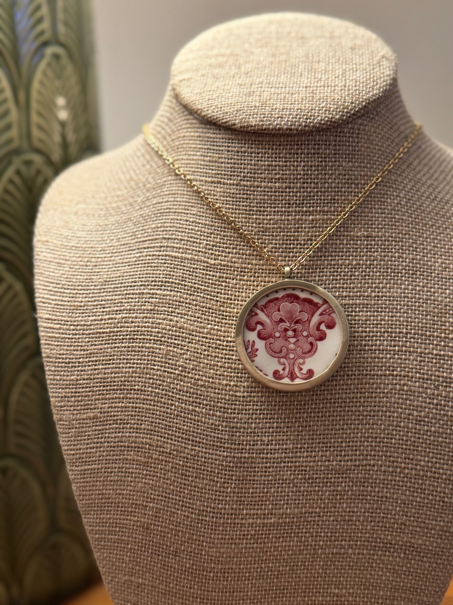 European Porcelain Necklaces (Medium, 3.5cm)