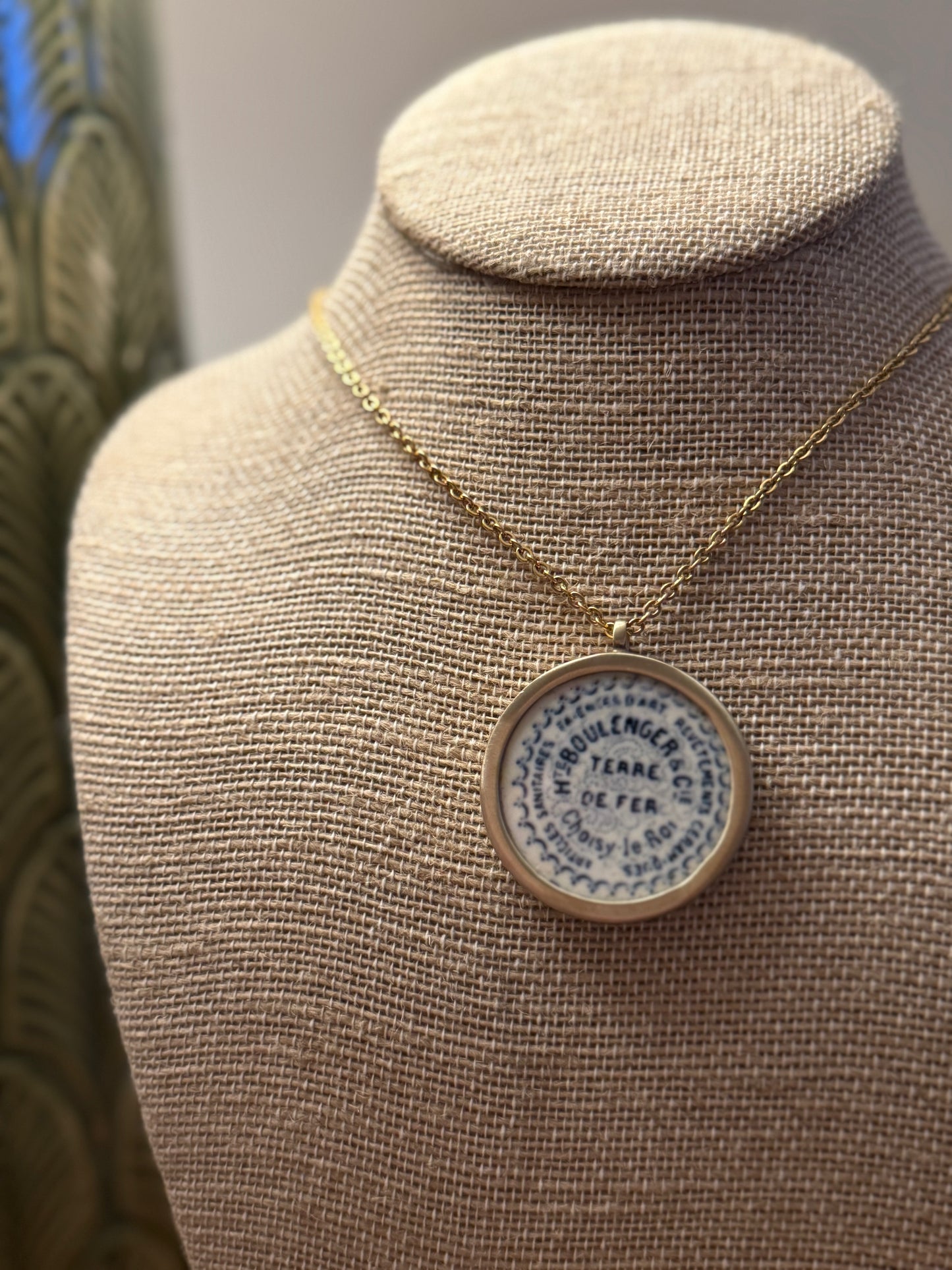 European Porcelain Necklaces (Medium, 3.5cm)