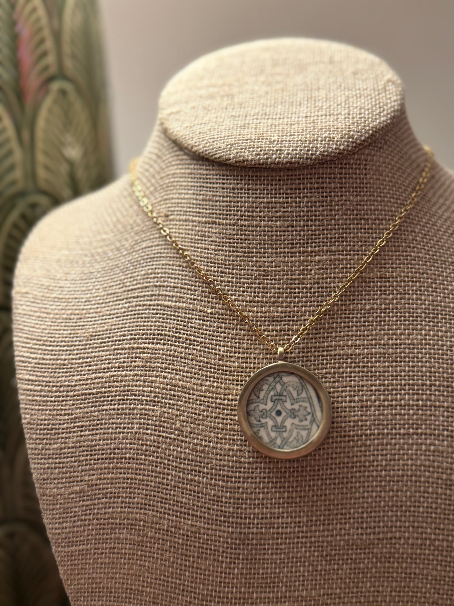 European Porcelain Necklaces (Small, 2.5cm)