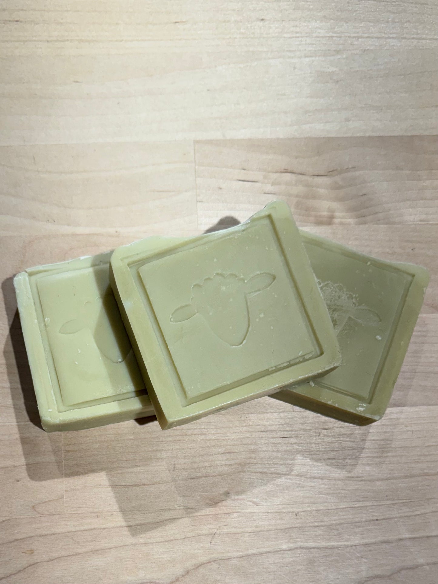 Nana Lanolin Kitchen Soap Block – 3x3x1 Slice
