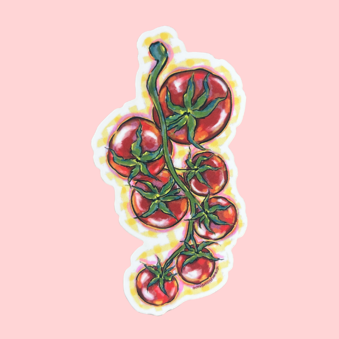 Tomato Vine Sticker