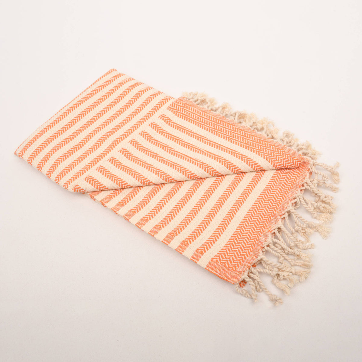 Herringbone Turkish Towels – Organic, Soft & Handwoven