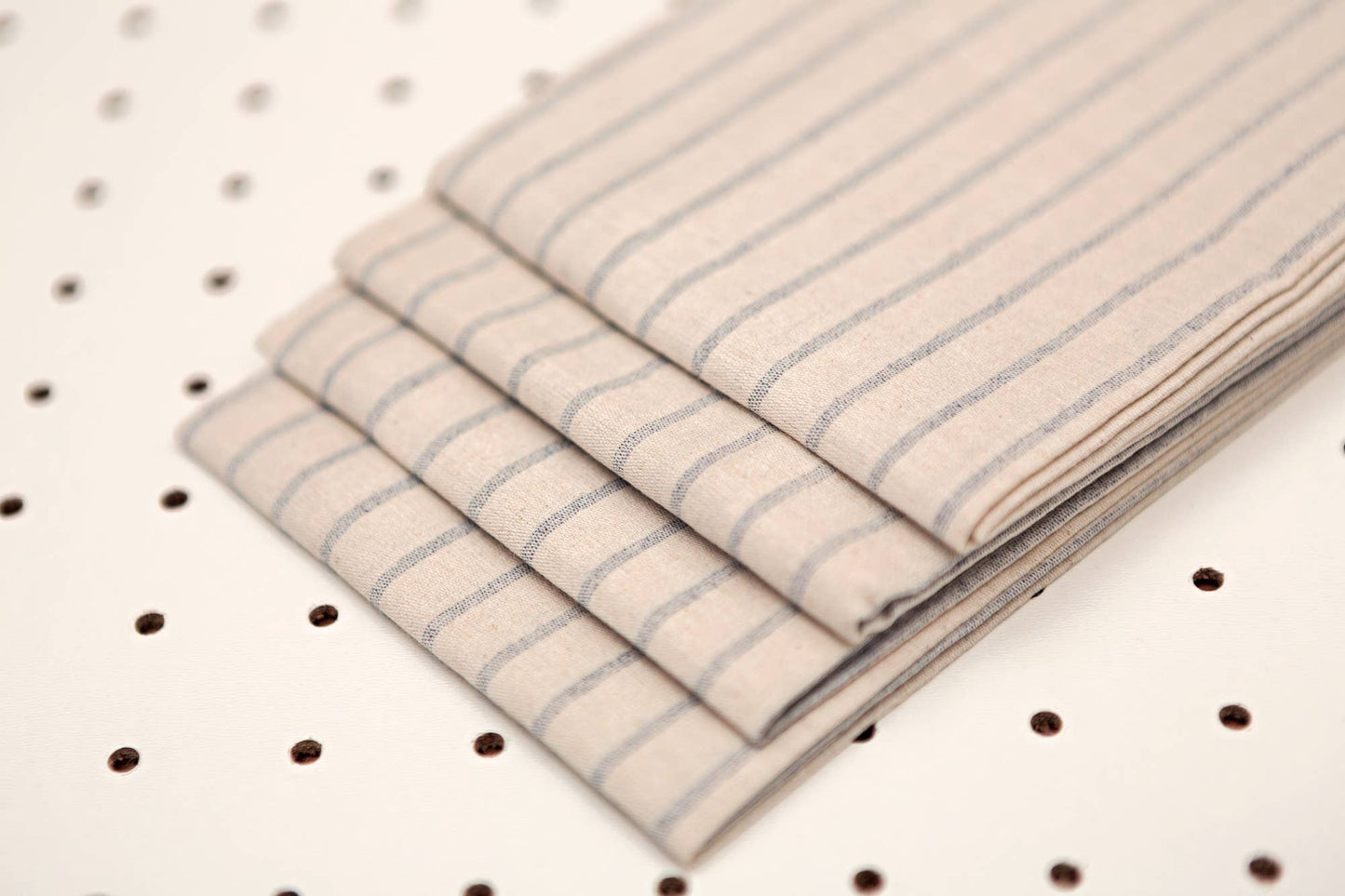 Striped Napkins - Natural – Upcycled Cotton