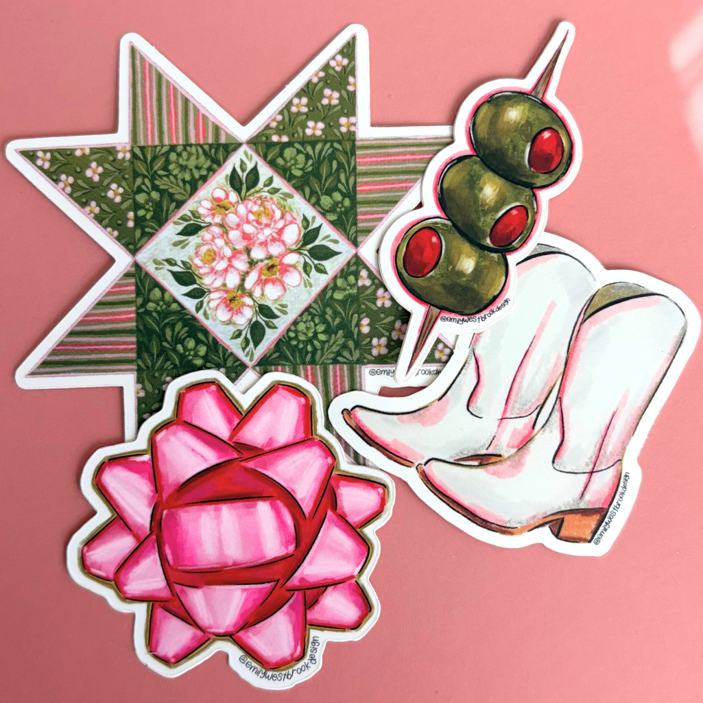 Olive Pick Sticker