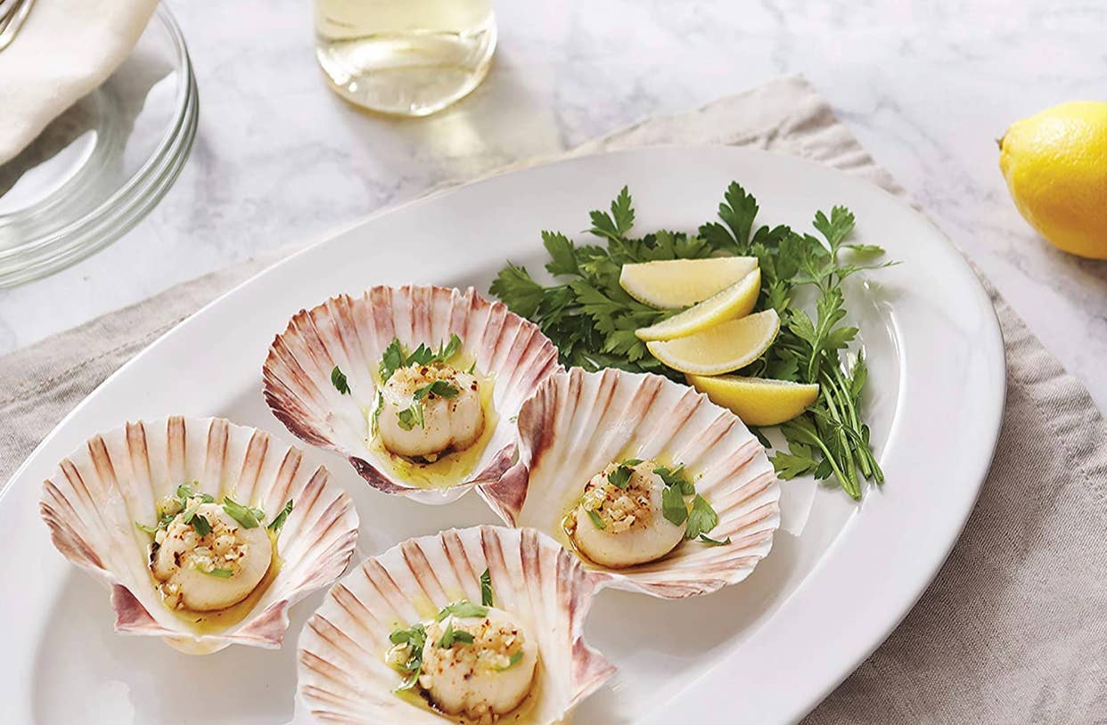 Nantucket Seafood Baking Shells, 4 Pieces, 6.75"x 8.25"