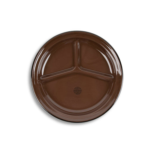 Enamelware Divided Camp Plate