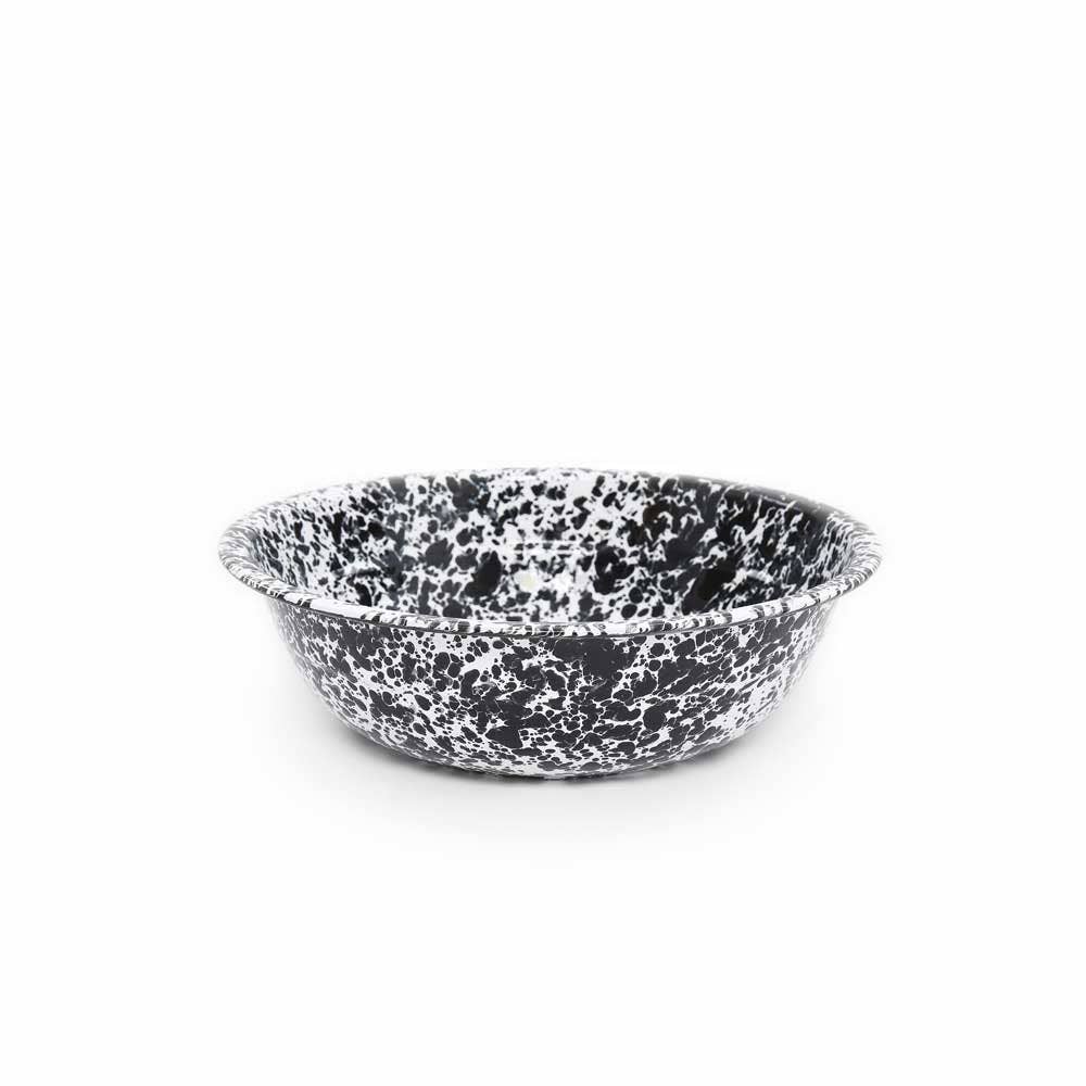 Splatterware - Enamelware Small Basin 4 qt, 12.25"