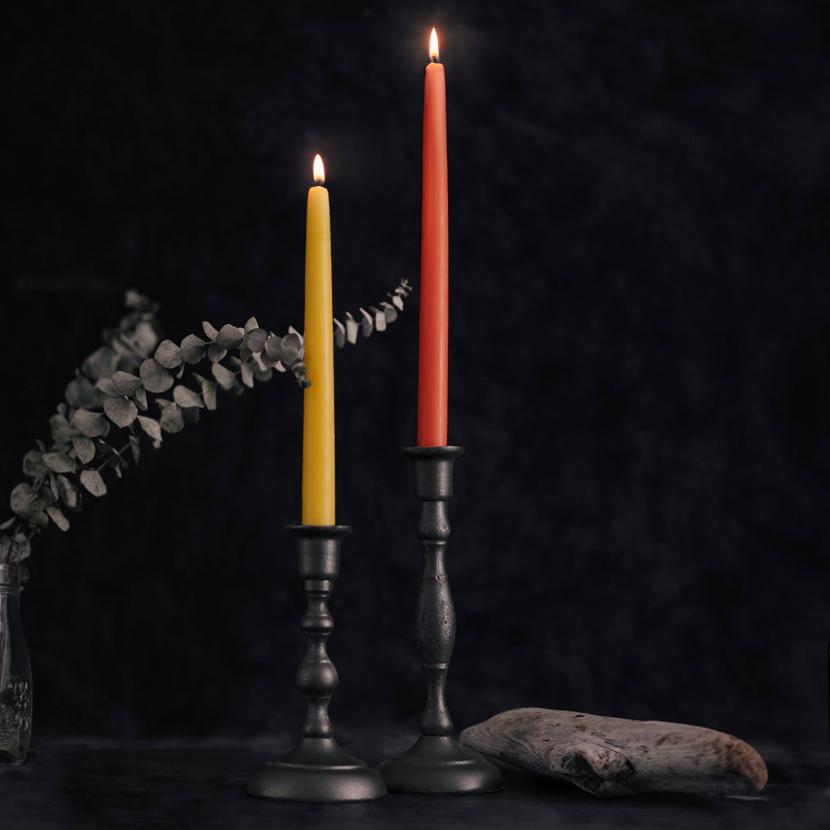 Beeswax Taper Candles – Dripless & Handmade in USA