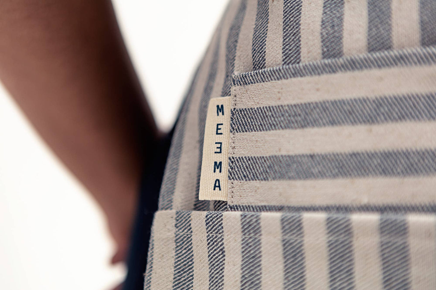 Striped Cotton Bistro Apron – Server, Barista & FOH Use
