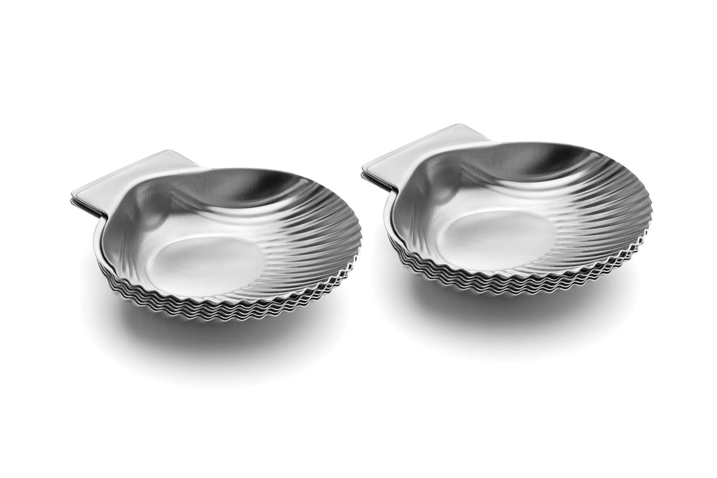 Outset Grillable Sea Shells, Set of 12, 3.25" x 3.5"