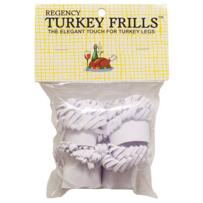 Regency Turkey Frills, Set Of 6