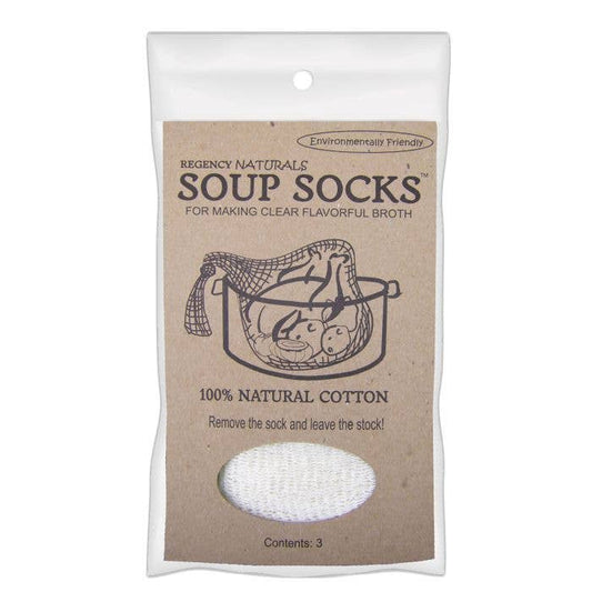 Regency Cotton Soup Socks – Set of 2 Stock & Broth Bags