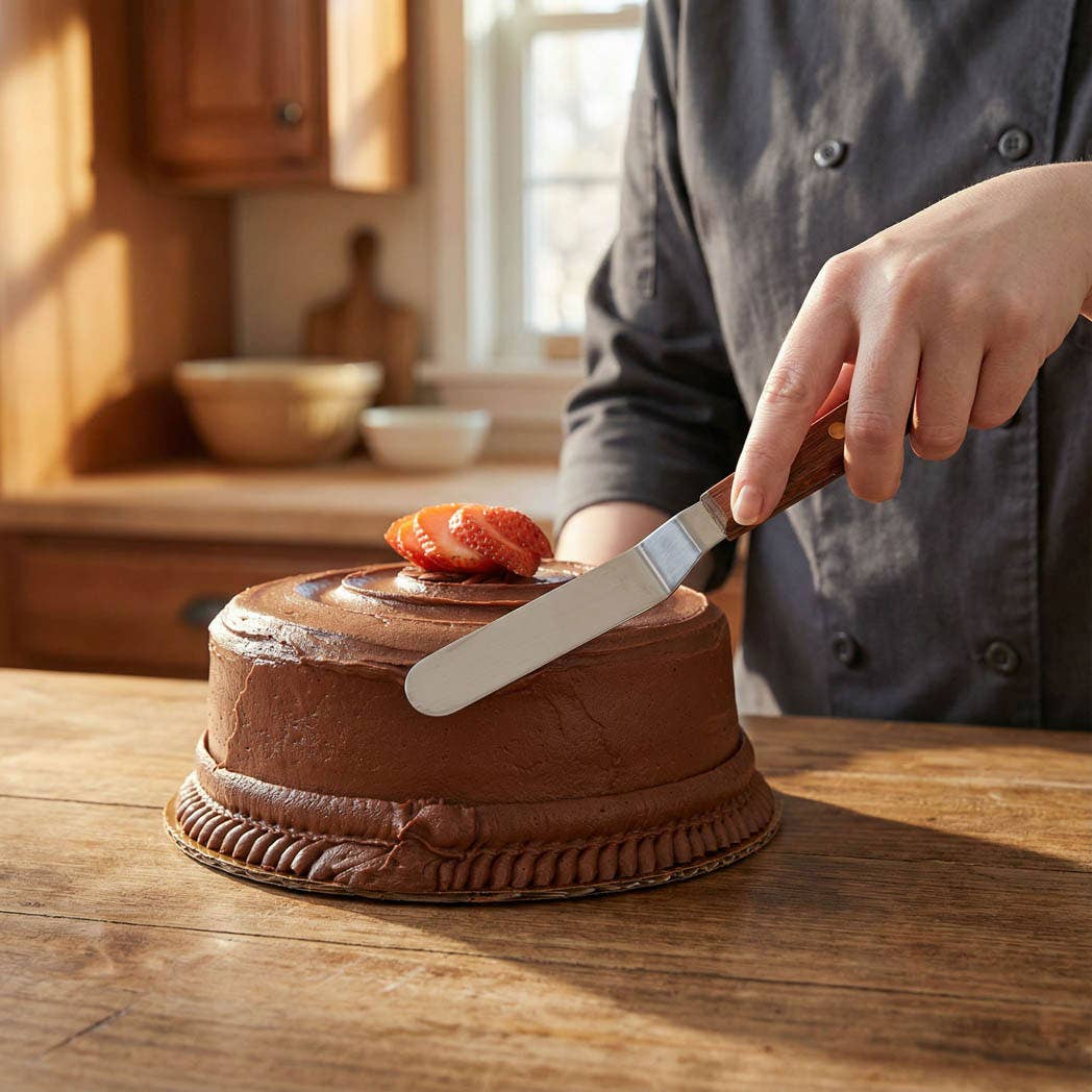 Mrs. Anderson's Baking Offset Icing Spatula, 4.5-Inch