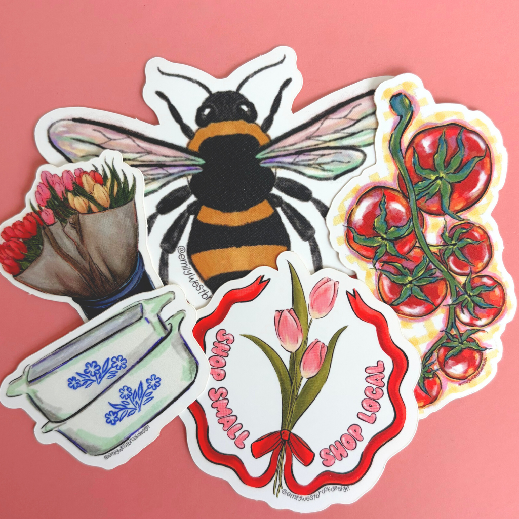 Tomato Vine Sticker