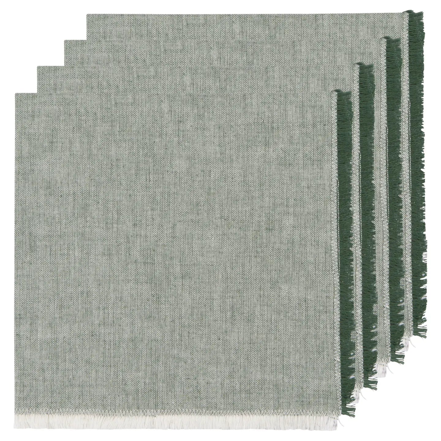 Set of 4 Chambray Napkins