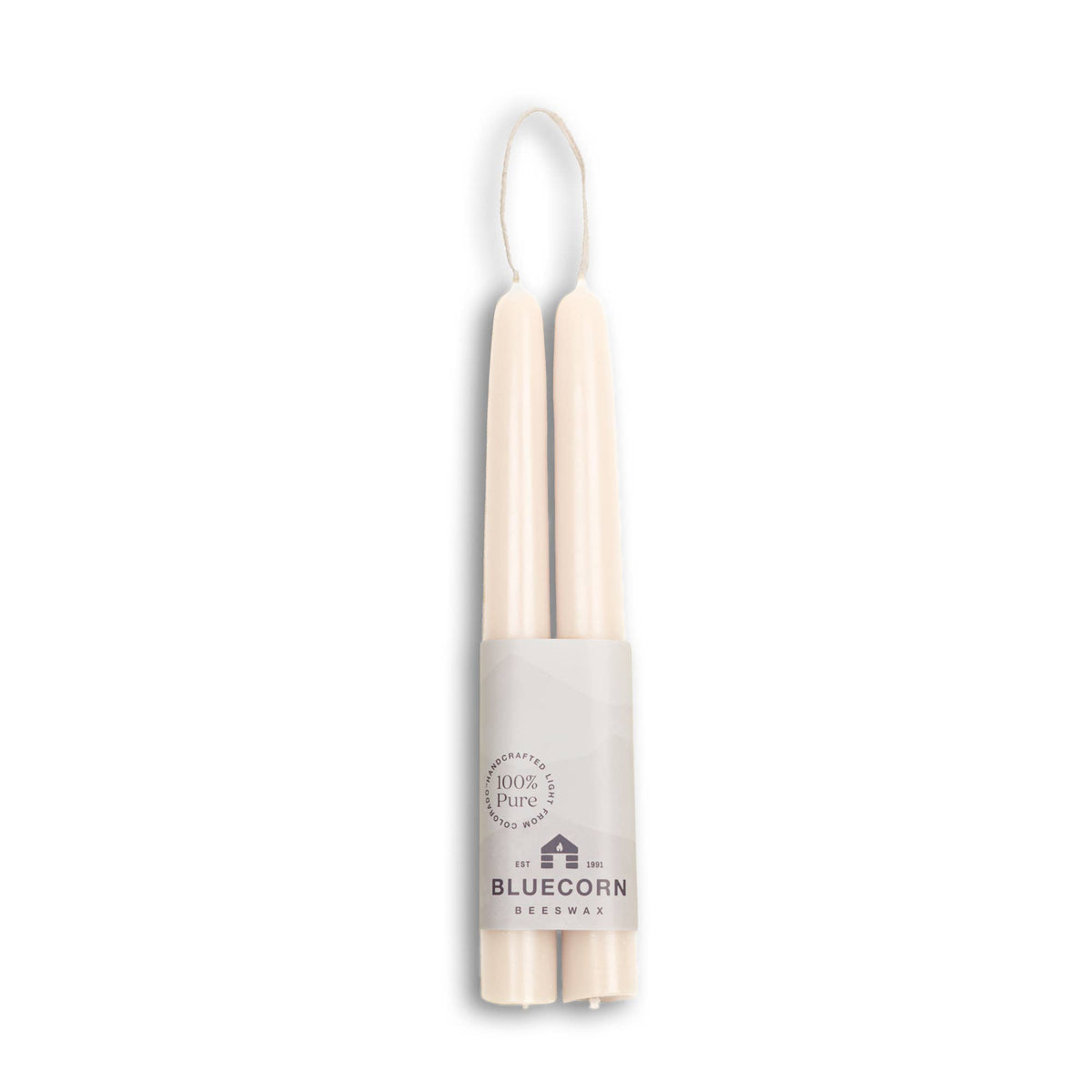 Beeswax Taper Candles – Dripless & Handmade in USA