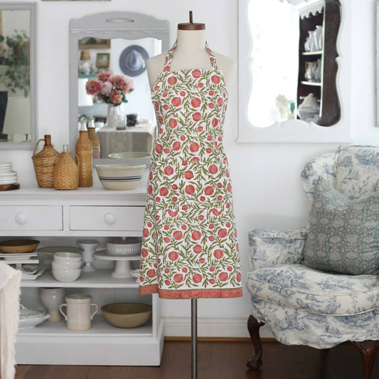 Apron Pomegranate Red