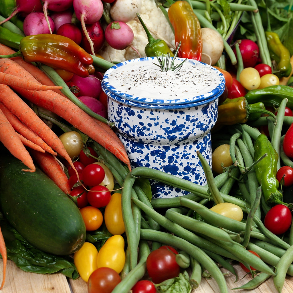 Splatter Enamelware Dip Chiller
