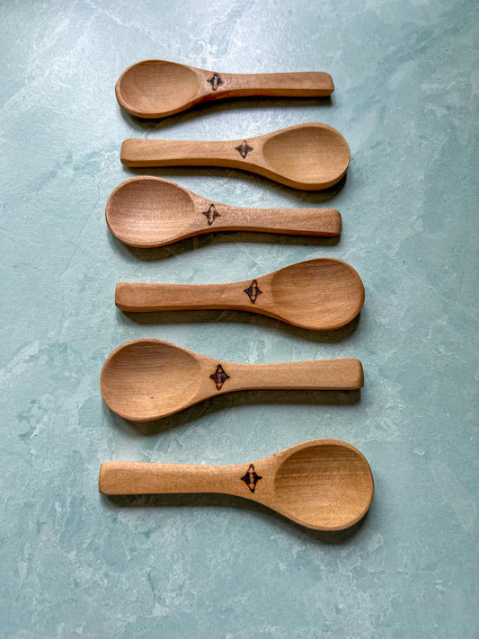 Slack Tide Sea Salt Wooden Salt Spoon